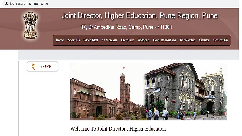 Circular drawn to the office of the Joint Director of Higher Education viral