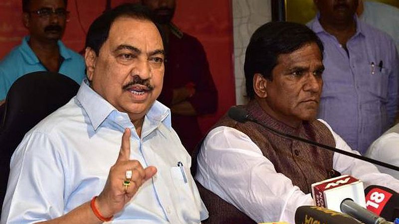 Vidhan Sabha 2019 : खडसे म्हणतात, 'पक्षाने चांगला निर्णय घेतला'