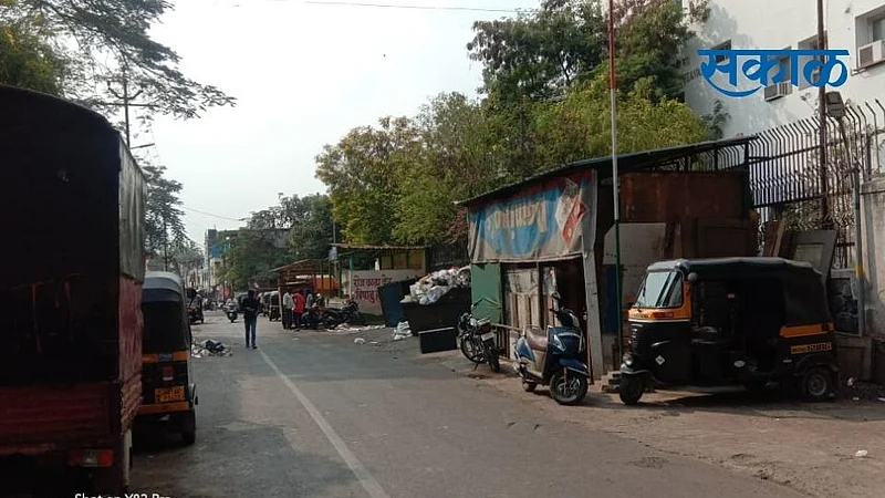 Encroachment of roads sidewalks and public places by political activists}