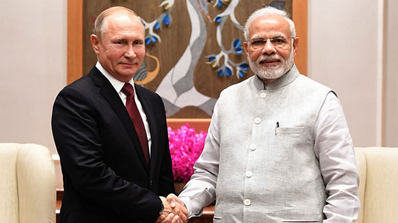 PM Modi Talked To Vladmir Putin