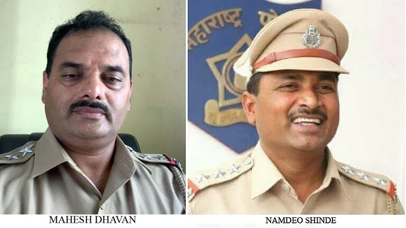 Namdev Shinde has been posted in Baramati city police station and Mahesh Dhawan in taluka police station.jpg