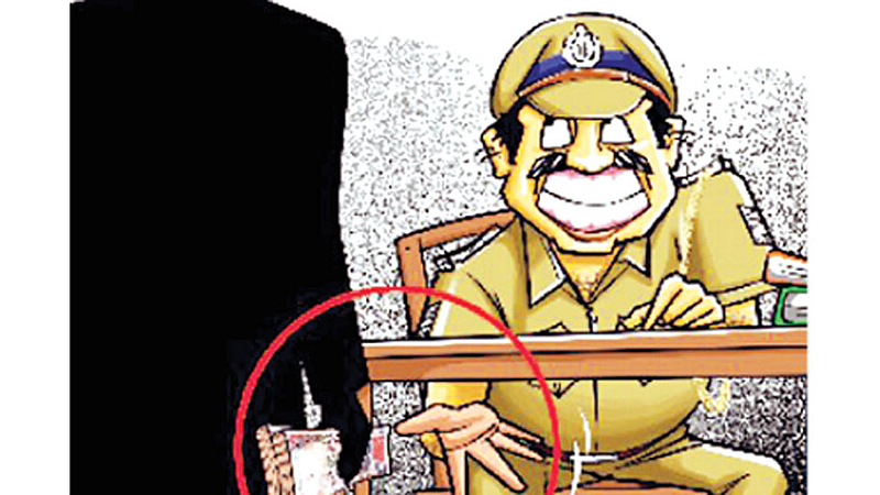 Police Caught taking Bribe