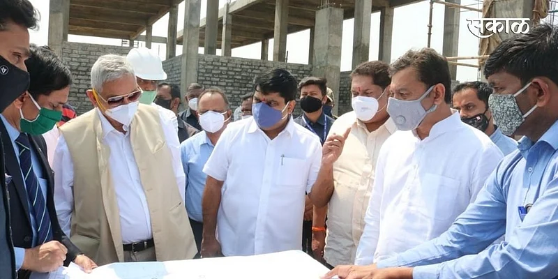 Meeting in Delhi for Kolhapur Airport Night Landing kolhapur marathi news}