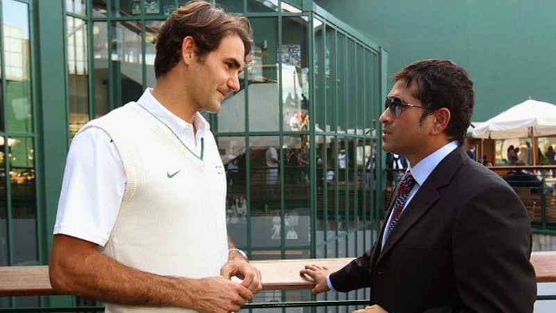 Sachin Tendulkar And Roger Federer talks about Cricket and Tennis