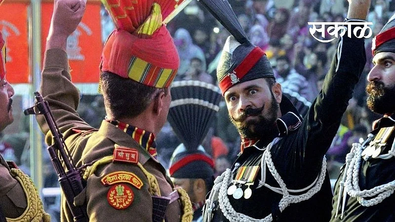 india pak border}