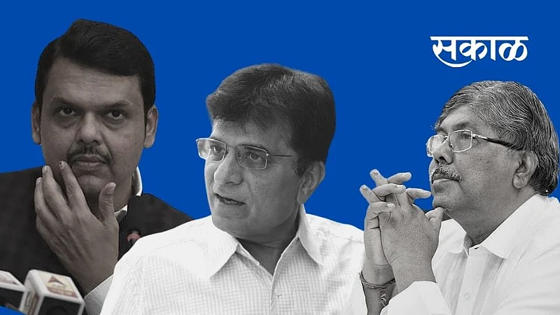dhananjay munde kirit somaiya devendra fadanvis chandrakant patil