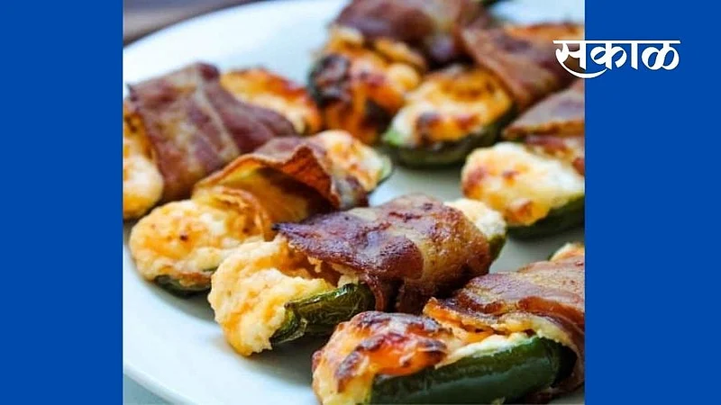 Chili Cheese Poppers Recipe made by home tips food marathi news}