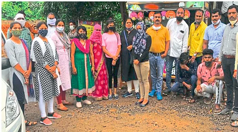 Online Illegal racket raid, two Delhi girls arrested