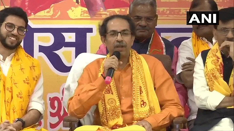 राम मंदिर उभारणीसाठी उद्धव ठाकरेंकडून मोठी घोषणा