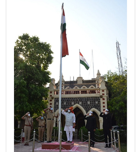 Flag hoisting