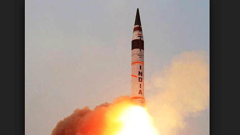 Agni 5 missile likely to be inducted soon