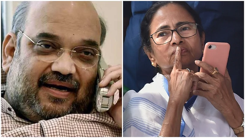 Amit Shah, Mamata Banerjee, Cyclone Amphan