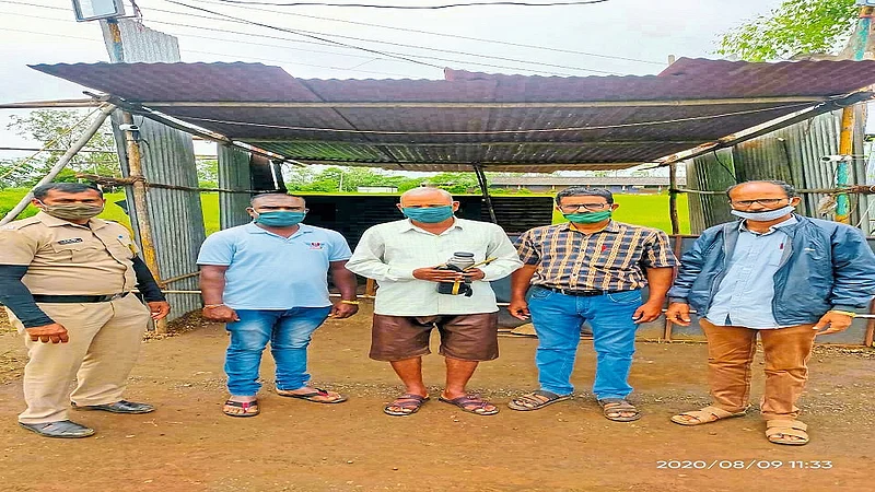 Tea-Breakfast Facility At The Check Post In Ajra Taluka Kolhapur Marathi News