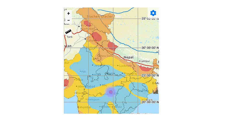 Mild tremors at Shivni in the morning
