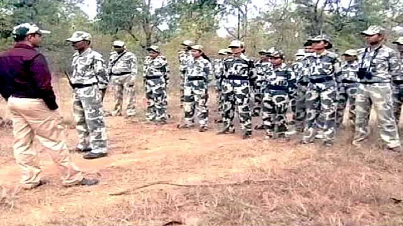 Forest Officers are staying at city instead of Forest Office IN Gadchiroli