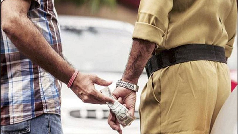 police bribed