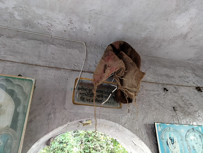 Thieves robbed a temple in Chandrapur