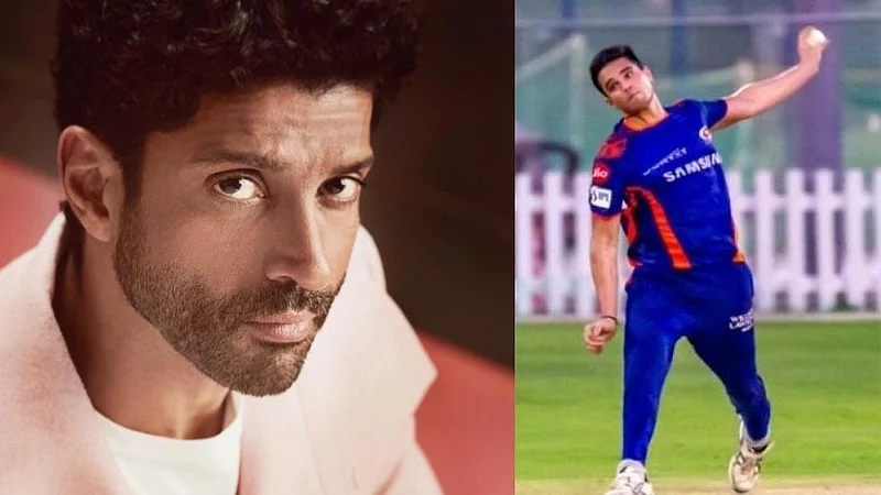 farhan akhtar and arjun tendulkar
