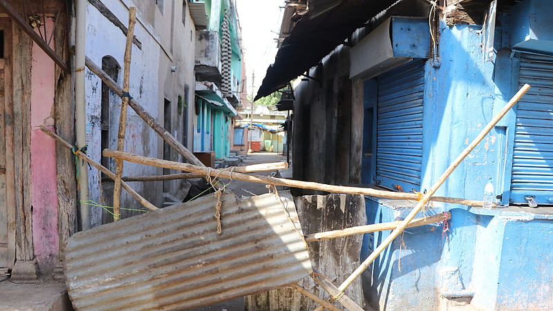 silence in Ganga Jamuna today because of lockdown