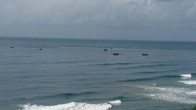 Foreign fishermen attack fish at Ganpatipule