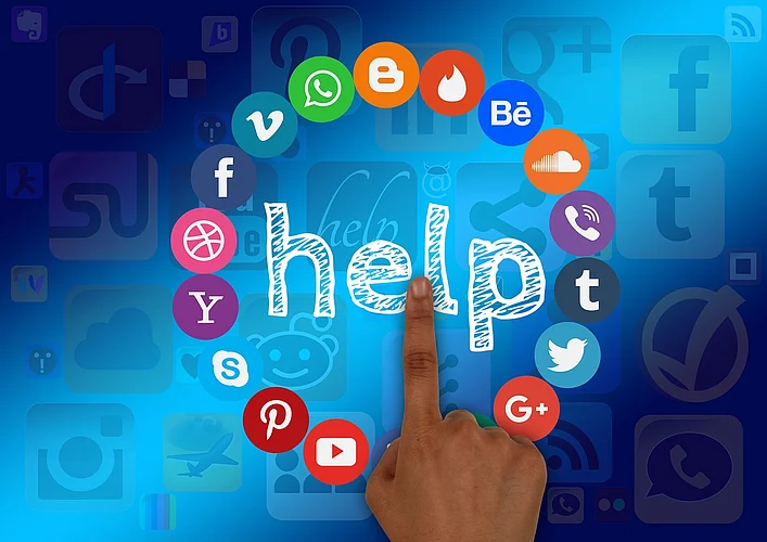 help social media