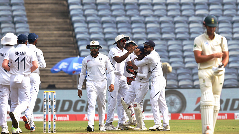 India gets follow on to South Africa in 2nd test at Pune