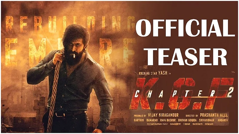 kgf fame actor yash birthday kgf 2 teaser release on social media