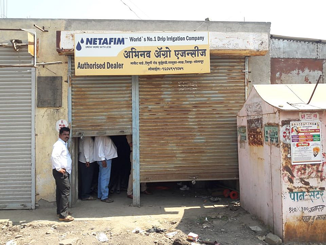 कुर्डुवाडीत 31 लाखांच्या ठिबक सिंचन संच साहित्याची चोरी