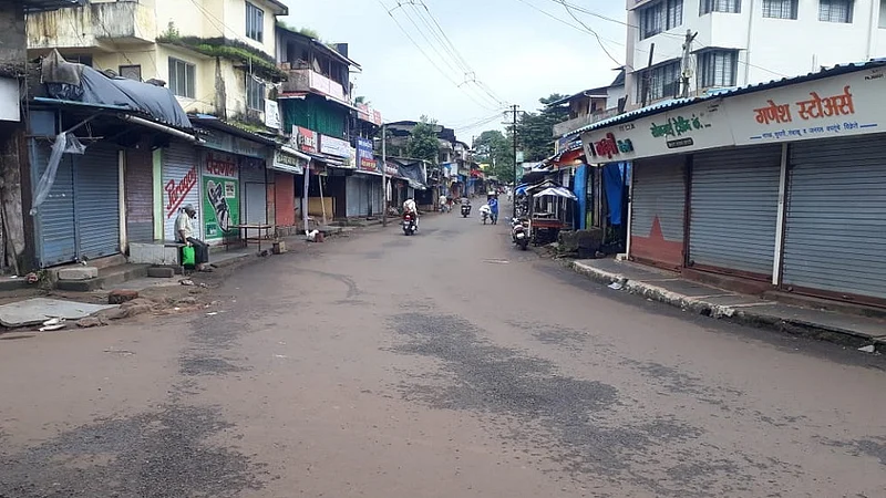 basis of corona patients increased day by day in devrukh causes 8 days lockdown in city