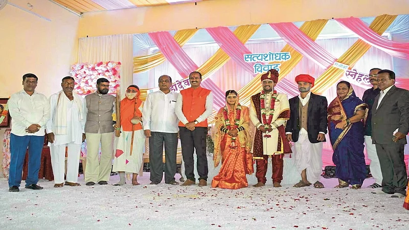 Truth-seeking marriage witnessed by the Constitution in Karoli-Mhaisal