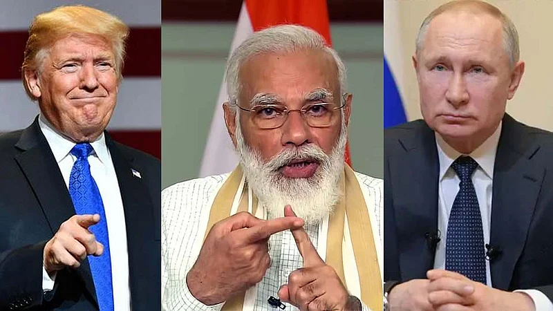 modi trump putin