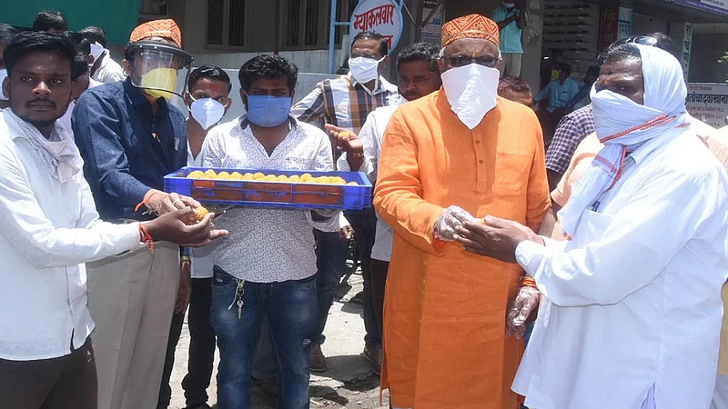 नांदेडला भक्तांनी केला श्रीरामाचा जल्लोष