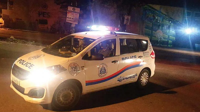 patroling van