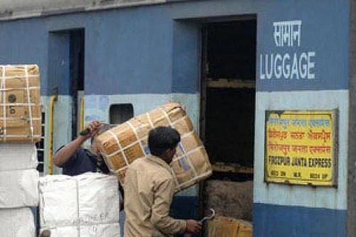 railway transport luggage
