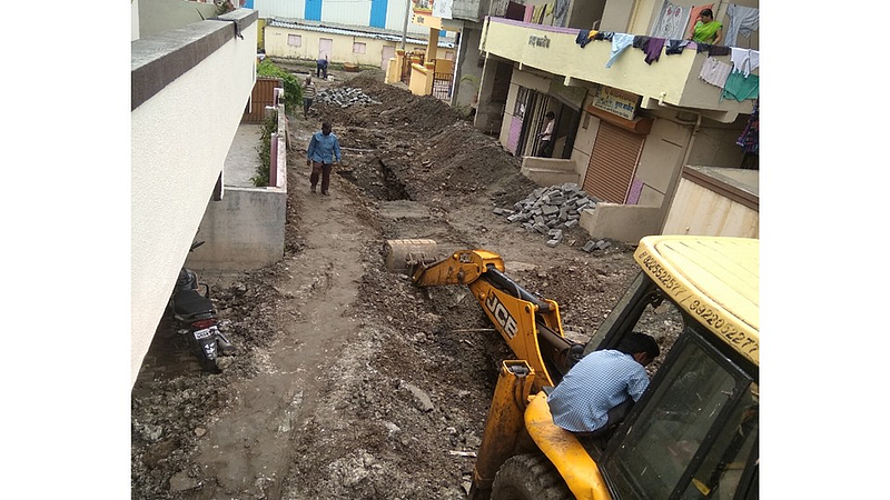निगडी-रुपीनगरमधील रस्ते खोदाईला नागरिक वैतागले