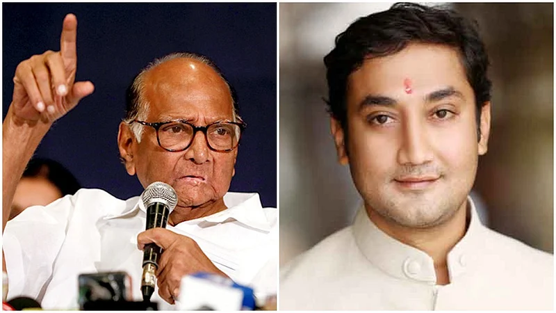 sharad pawar and sandip kshirsagar.