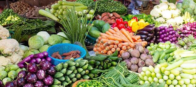 market yard vegetables