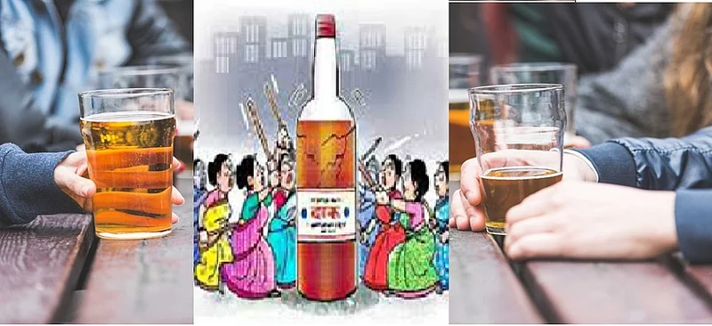 Akola News: Tamshi women hit the police station directly for banning alcohol