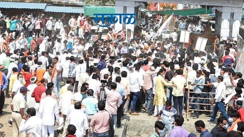 A large crowd of citizens attended Sanjay Rathores program
