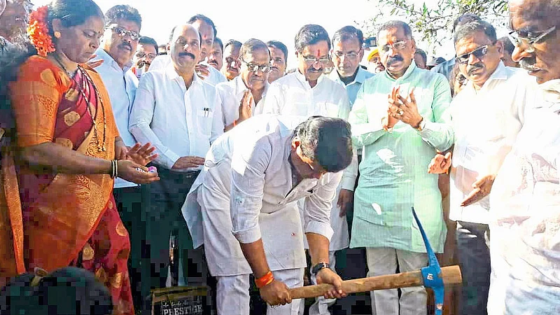 Mistake On Inaugration Board Uday Samant Comment Ratnagiri Marathi News