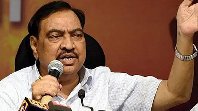 'भाजपच्या दिल्लीतील वरिष्ठ नेत्याने म्हटले की, पक्ष बदलता आला तर बदलून टाका'' - एकनाथ खडसेंचा गौप्यस्फोट