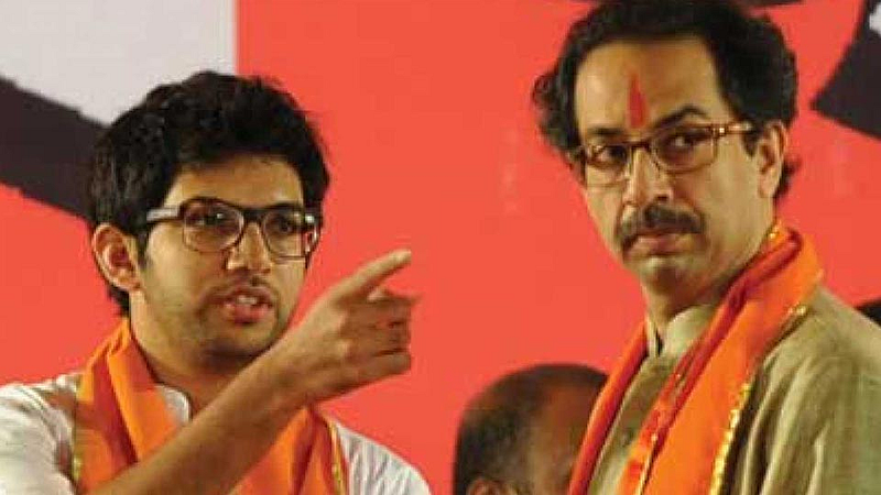 aditya and uddhav thackeray