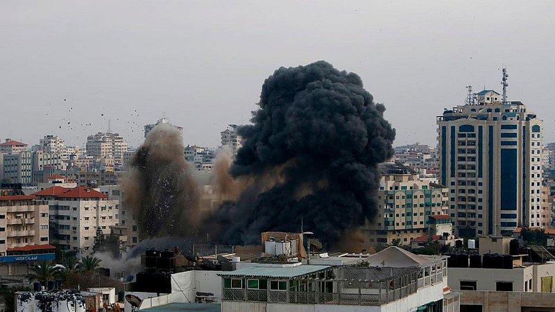 Air strike in between Israel and Gaza from 2 last 2 days