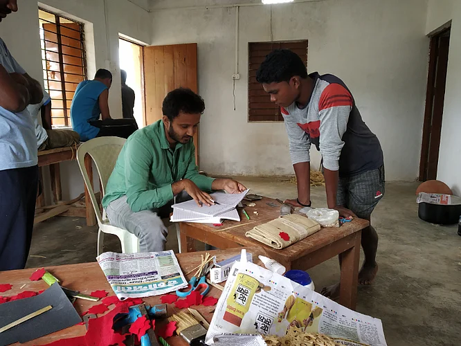 Employment to Gadchiroli tribals through bamboo production