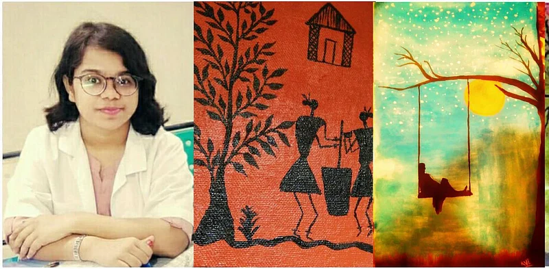 The story of Doctor Kavita Argade Painting