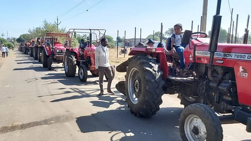 Lohara Tractor Morcha Bharat Bandh