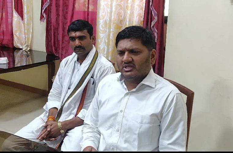 Press Conference of Minister Prajakt Tanpure at Rahuri regarding KK Range