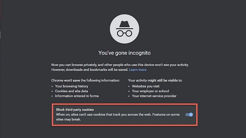 incognito mode
