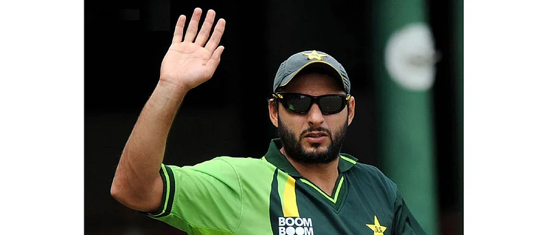 Shahid Afridi confessed of breaking tv as his daughter was watching indian serial