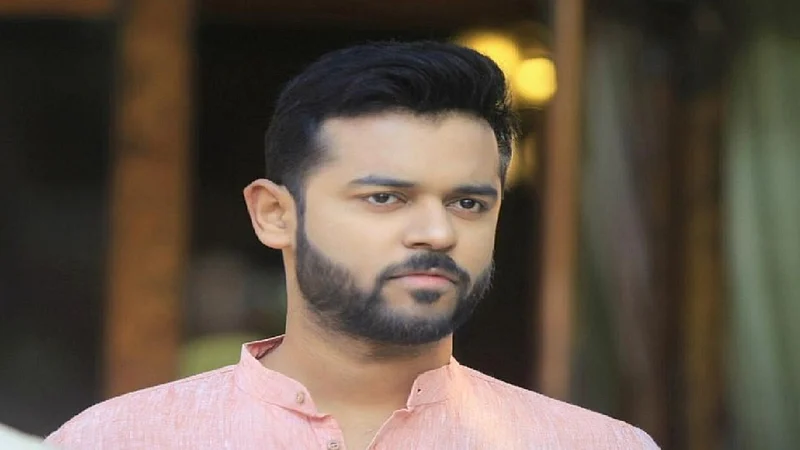 प्रताप सरनाईक यांचे पुत्र विहंग सरनाईक यांना घेऊन ईडीचं पथक वसंत लॉन्सवर दाखल